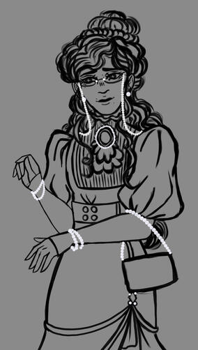 Ezra in fancy clothes